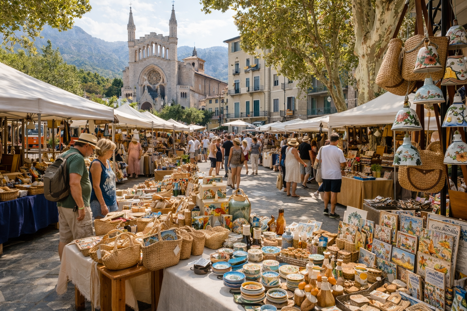 Artisan Market Sóller Mallorca Sunday
