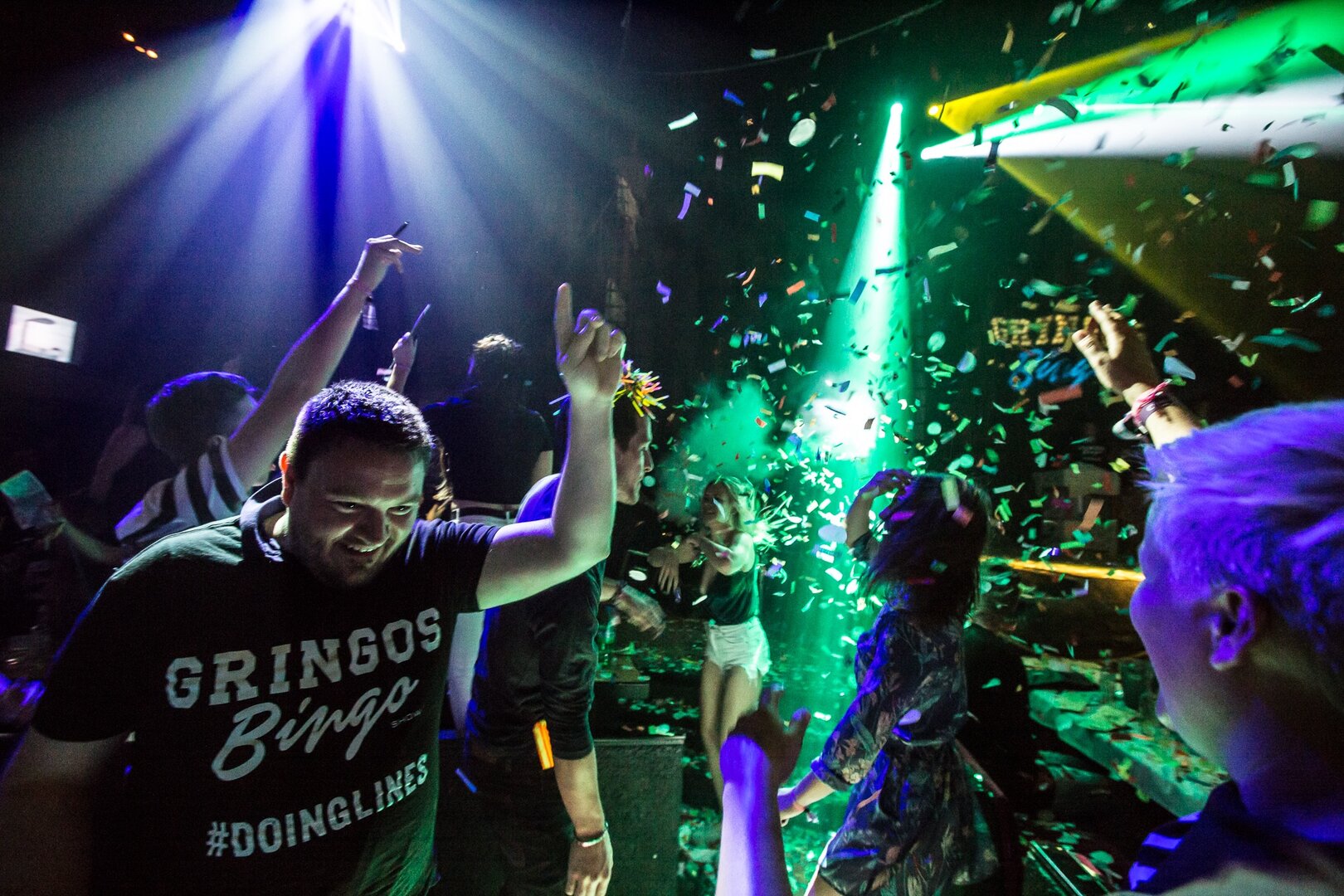 Gringos Bingo Mallorca Show header