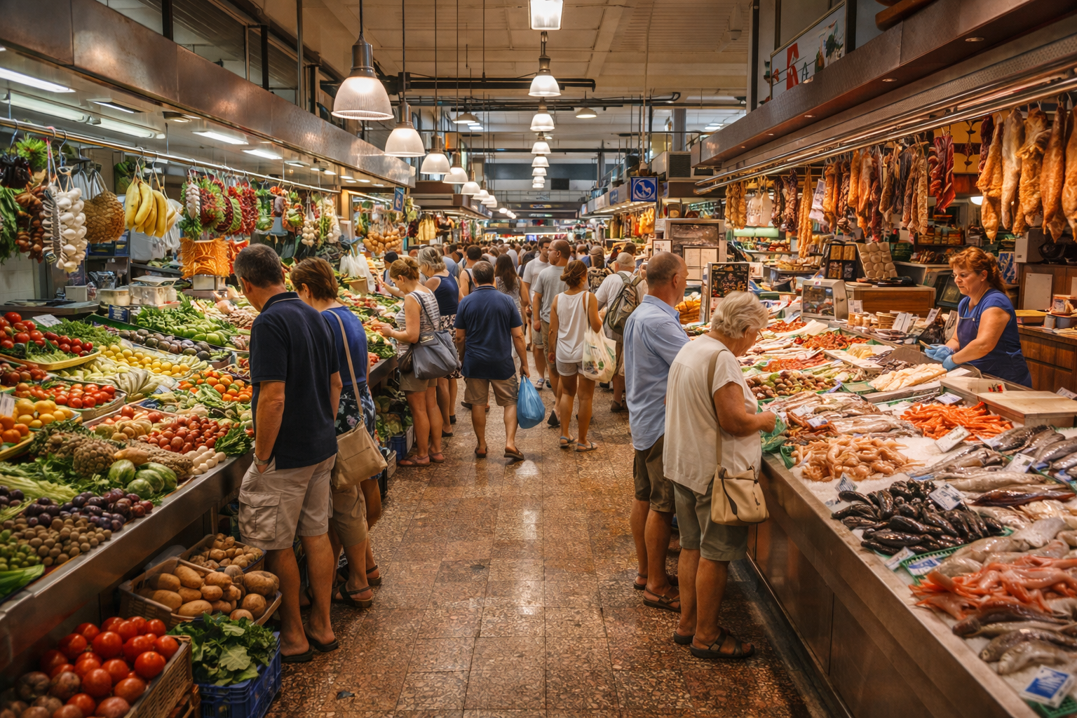 Market Hall Palma Santa Catalina Mallorca