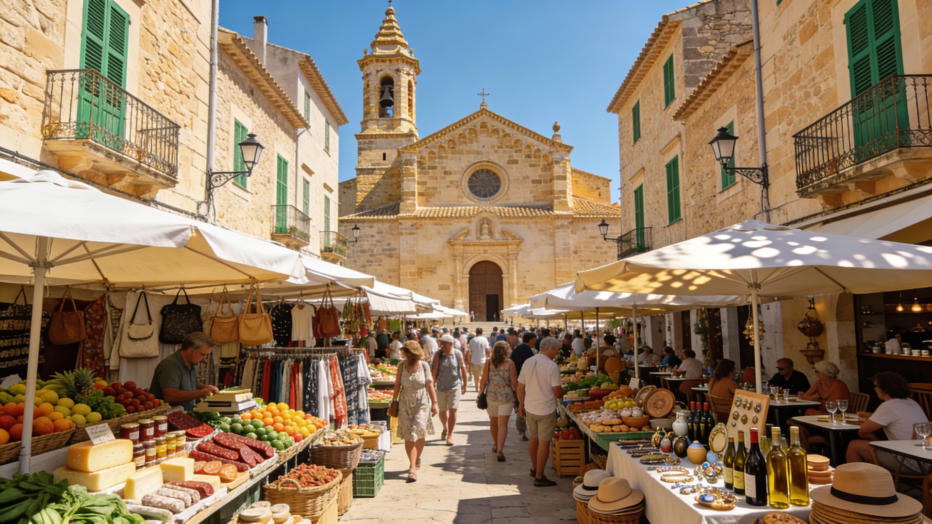 Weekly Market Santanyí Mallorca